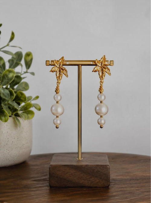 Boucles d'oreilles Lis